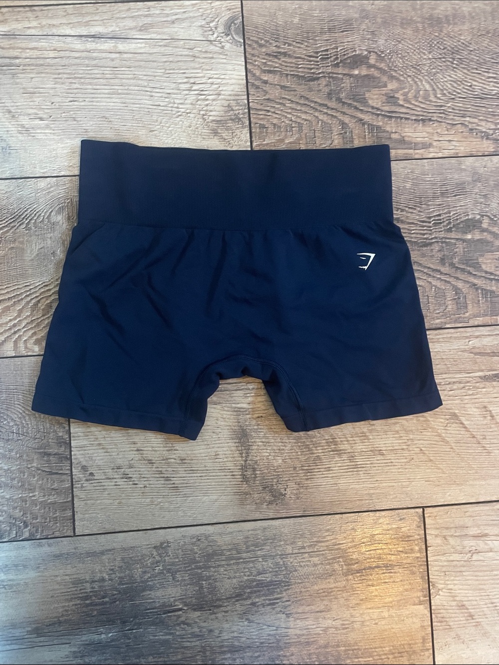 Gymshark Navy Blue Women's Bike Shorts